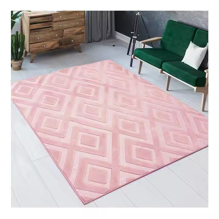 Modern Microfiber Pattern Carpets - Image 4