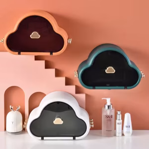 Multipurpose Waterproof Cloud Shaped Bathroom Organizer