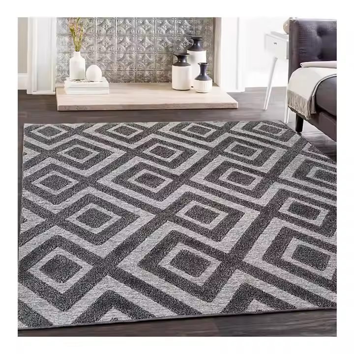 Modern Microfiber Pattern Carpets