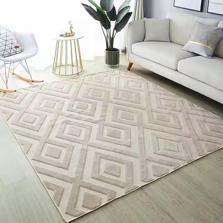 Modern Microfiber Pattern Carpets
