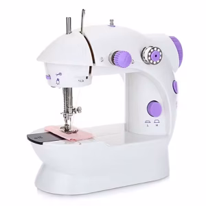 Mini Sewing Machines Handheld Sewing Machine with Light Cutter Foot Pedal