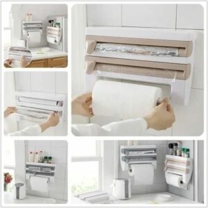 Big Size Tripple Paper Dispenser with Top Shelf
