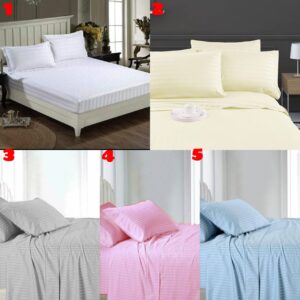 Cotton Stripped Bedsheet