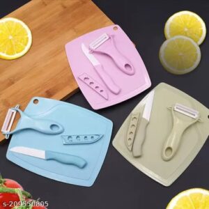NORDIC 3in1 Knife Peeler Chop Board