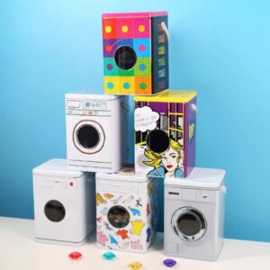 Metal Laundry Powder Bin