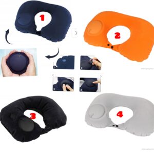 Portable Superlight Inflatable Neck Pillow