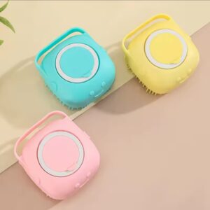 Silicone Body Brush Soap Refillable Brush