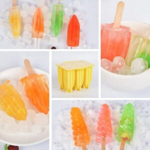 Silicone Ice Cream Mold Home Made Ice Cream Popsicles Food Grade Mould