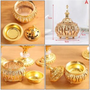 EID Mubarak Metallic Incense Tower Home Ornament
