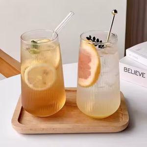 Ribbed Juice/Water Glasses