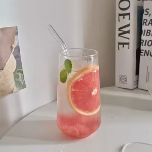 Ribbed Juice/Water Glasses