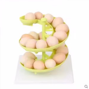 Sliding Spiral Egg Holder