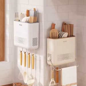 Multi Functional Kitchen Cutlery Storage Rack Drainer