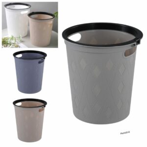 Round Faux Material Dustbin