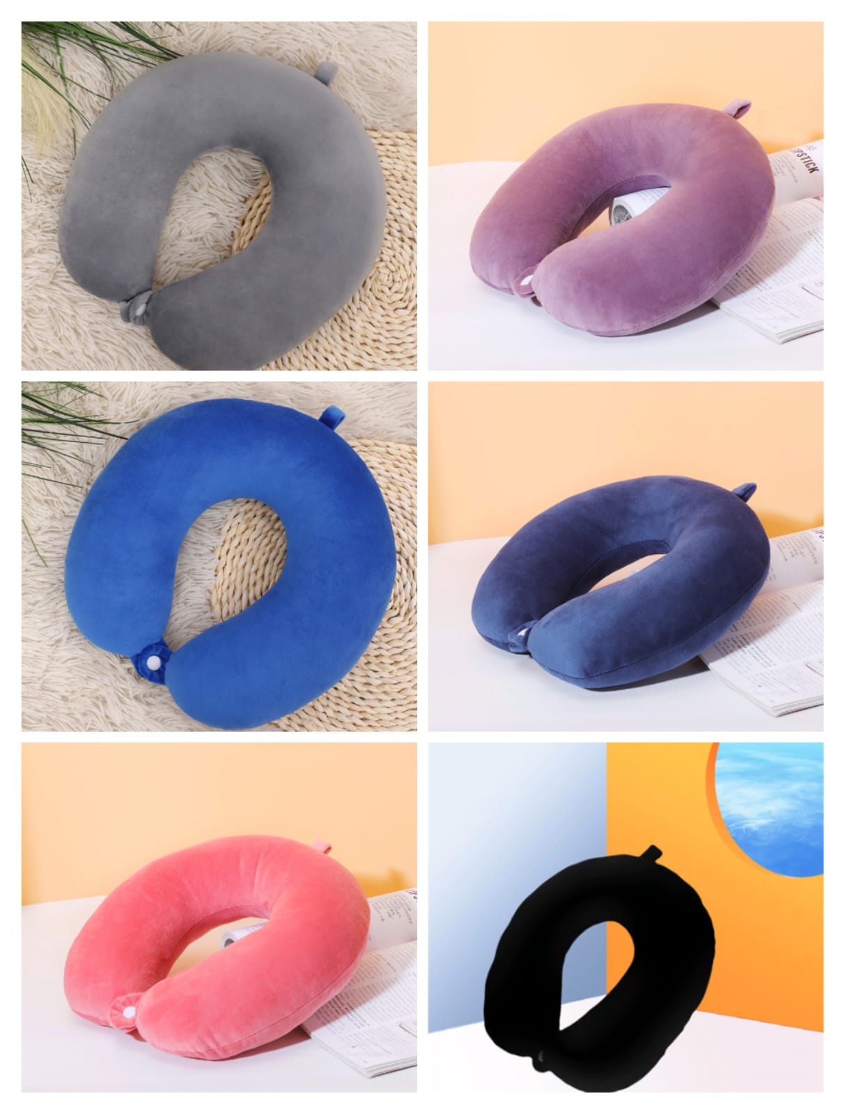 U-Shaped Travel Neck Pillows