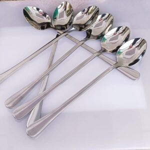 6Pcs Long Tea Spoons