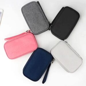 Travel Cable Organizer Bag Portable Power Bank Organizer