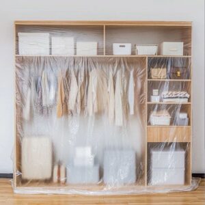 20M Self Adhesive Transparent Plastic Masking Film