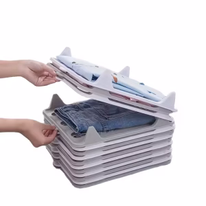 Folding Board Plastic Shirt Organizer