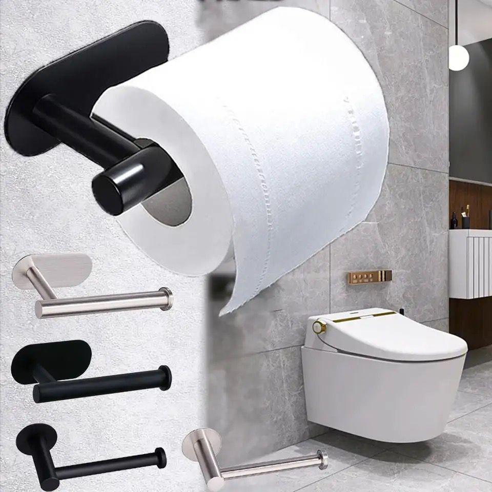 Adhesive Toilet Holder / Tissue Holder