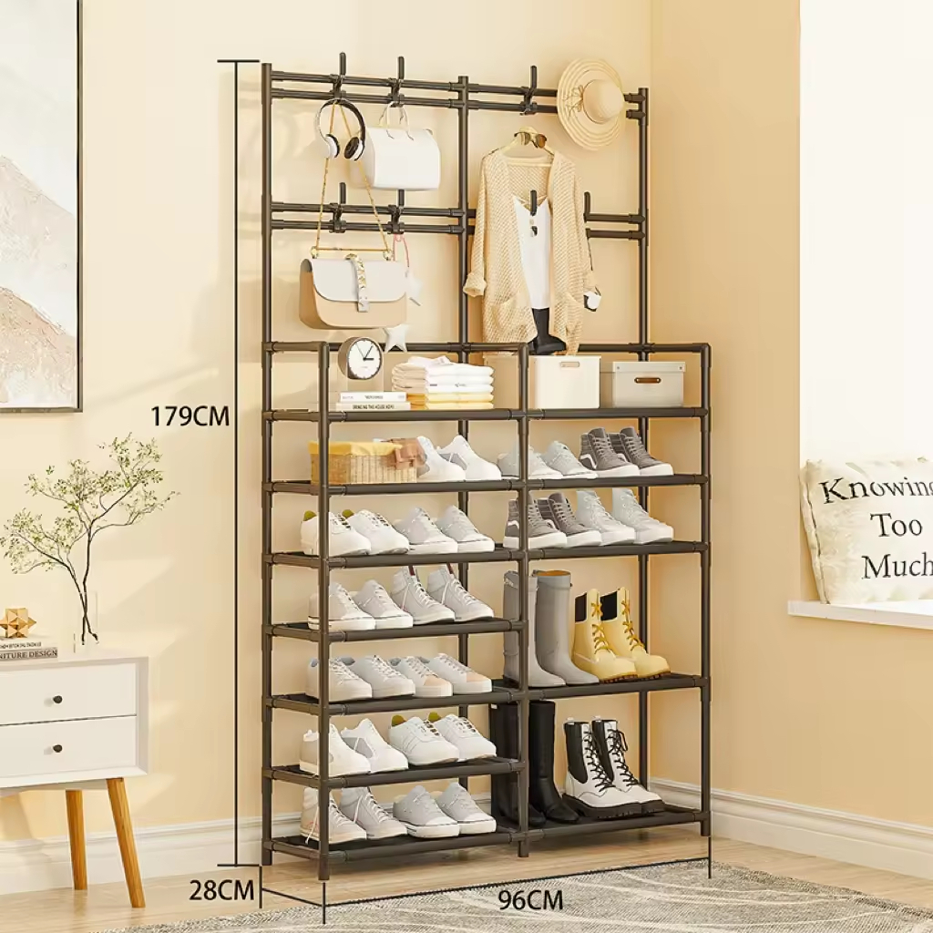 Multifunctional 6 Tier Shoe Rack Organizer