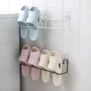 2 Pair Slipper Steel Rack