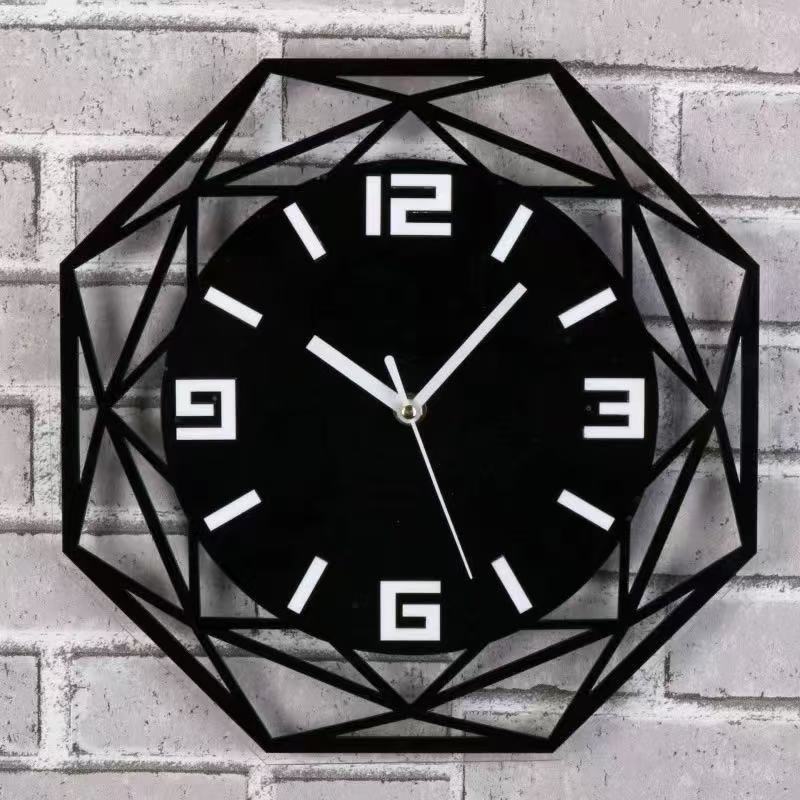 Acrylic Wall Clock Modern Design
