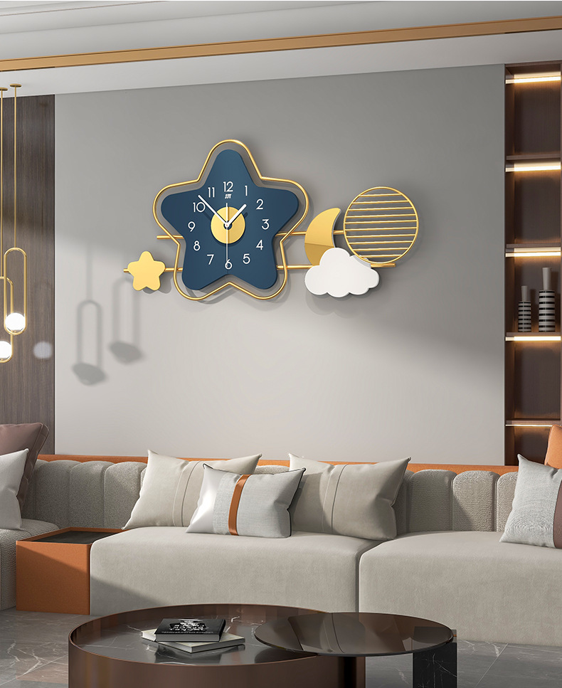 Creative Star Wall Clock