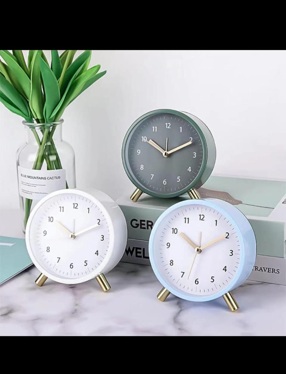 European Fashion Electronic Table Clock