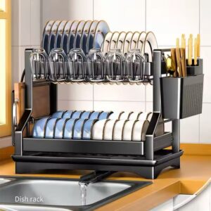 2-Tier Kitchen Dish Rack