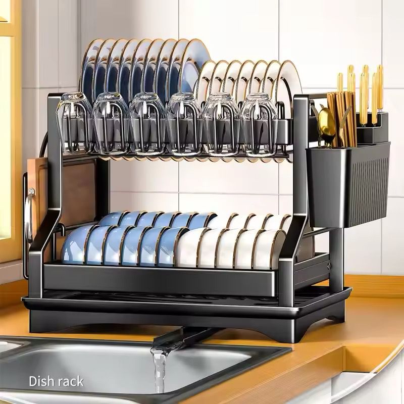 2-Tier Kitchen Dish Rack
