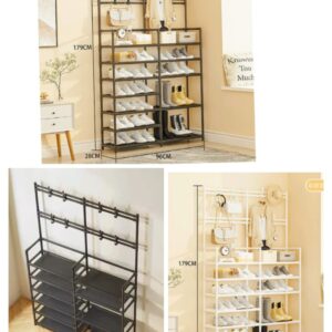 Multifunctional 6 Tier Shoe Rack Organizer