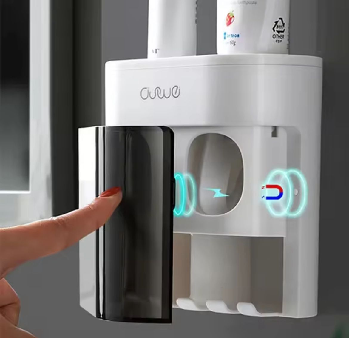 Wall-Mounted Automatic Toothpaste Dispenser