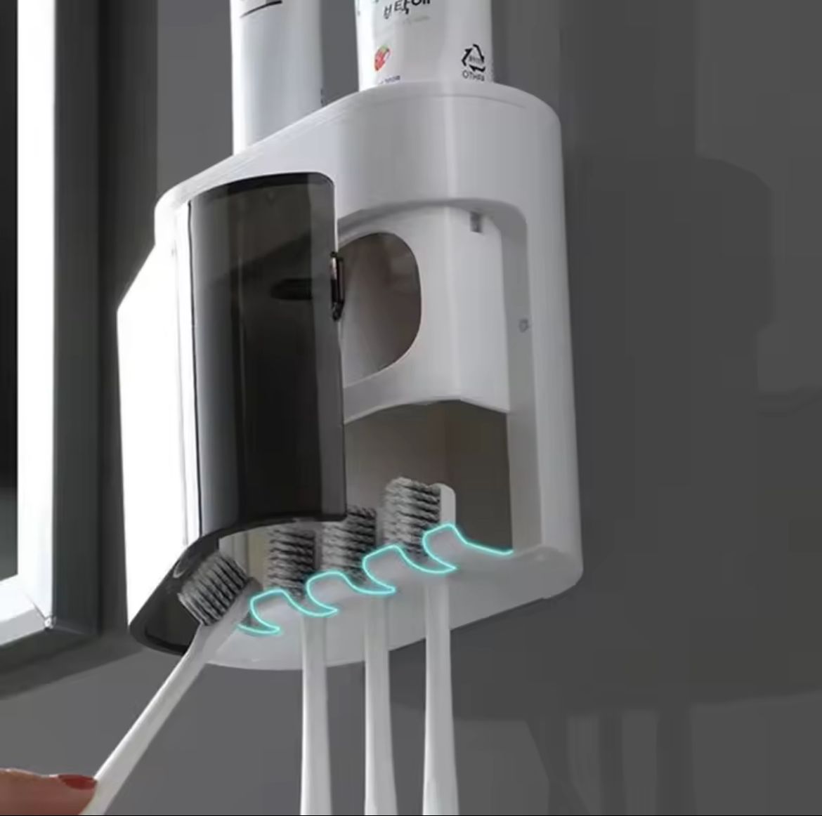 Wall-Mounted Automatic Toothpaste Dispenser