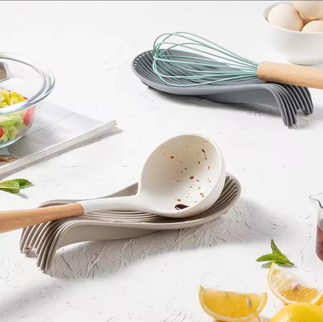 Flexible Silicone Spoon Rest