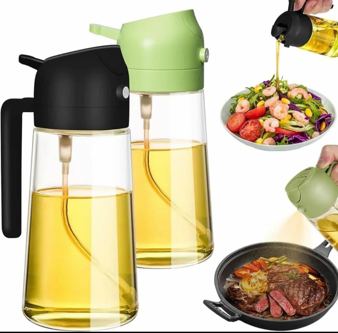 2-in-1 Oil Jar Sprayer & Dispenser