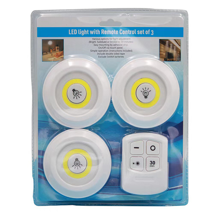LED Motion Sensor with AAA Batteries