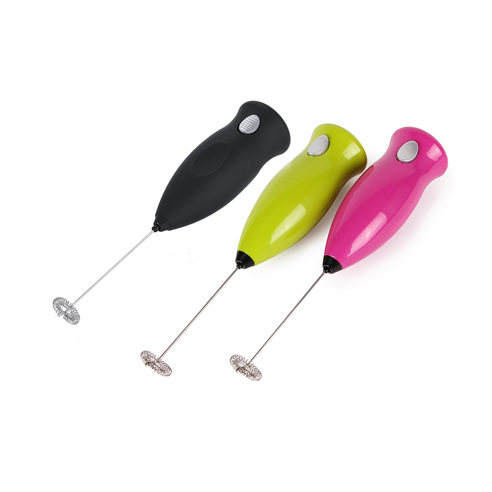 Stainless Steel Portable Mini Coffee Foamer Beater Battery Operated Milk Frother