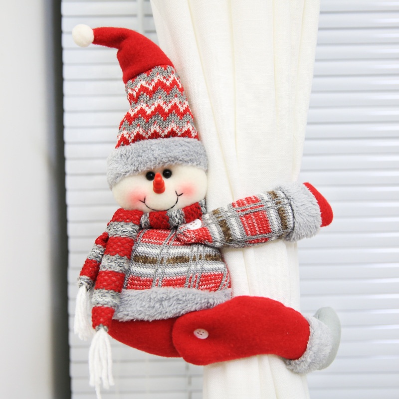 2PCS Christmas Curtain Buckle Holder