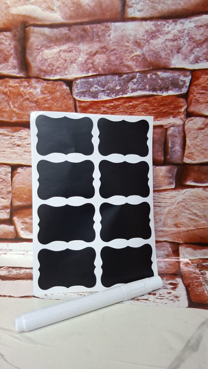 Adhesive Labels Stickers Plus Pen