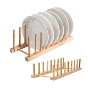 Bamboo Plate Holder