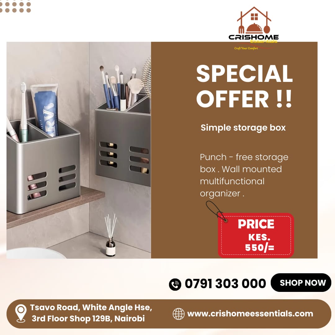 Punch-Free Simple Storage Box