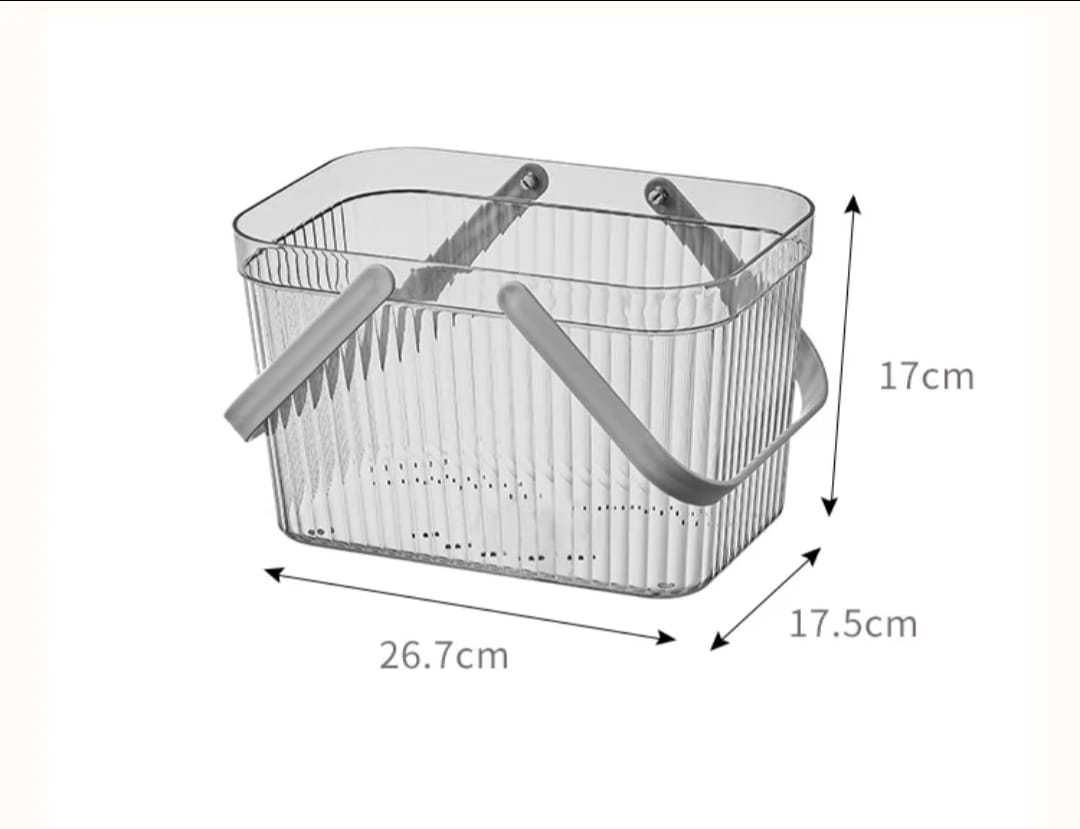 Transparent Bathroom Drain Basket