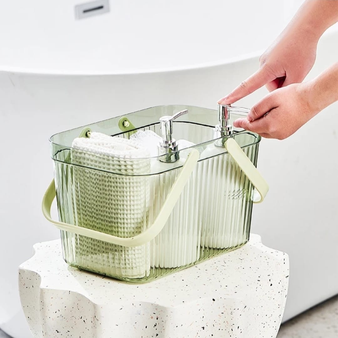 Transparent Bathroom Drain Basket