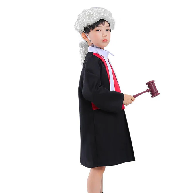 Professional Kids Judge Costume Kids Judge Court Outfit For Career Day