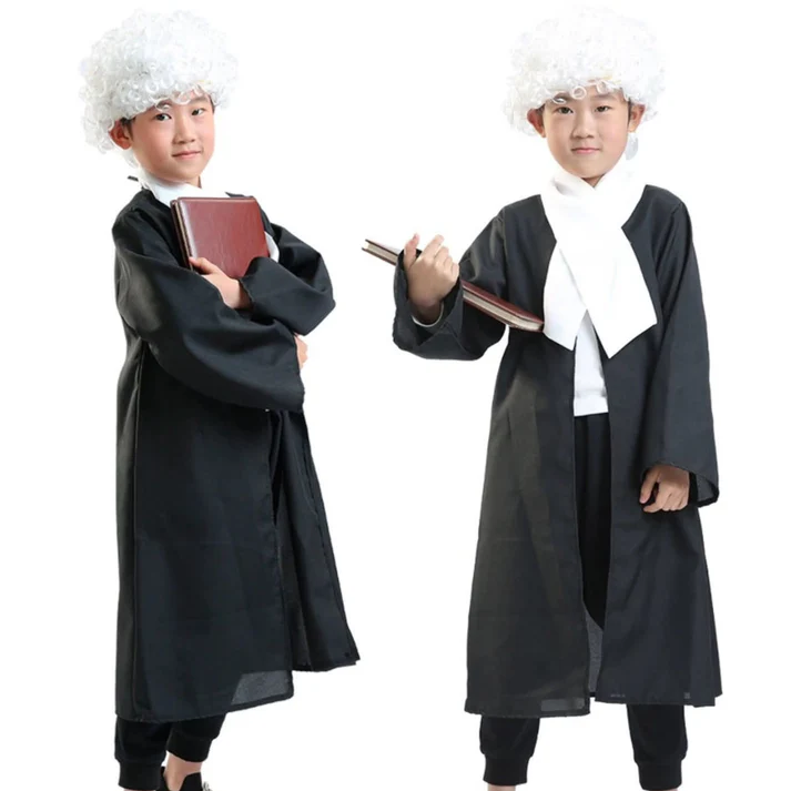 Professional Kids Judge Costume Kids Judge Court Outfit For Career Day