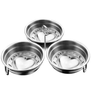 3 in 1 stainless steel egg poacher.