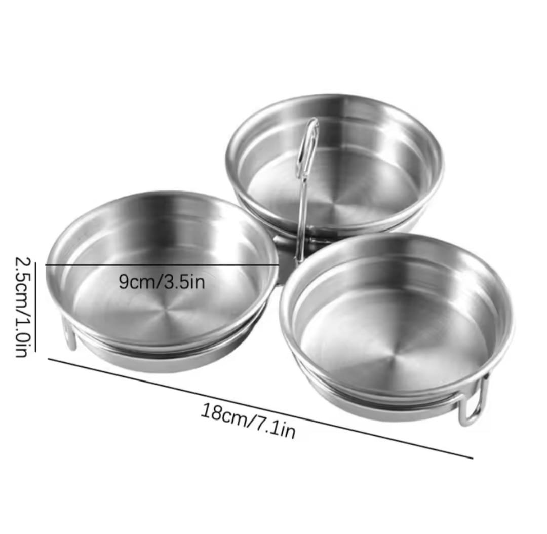 3 in 1 stainless steel egg poacher. - Image 4