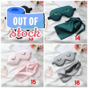 Quality silk sleeping eye mask