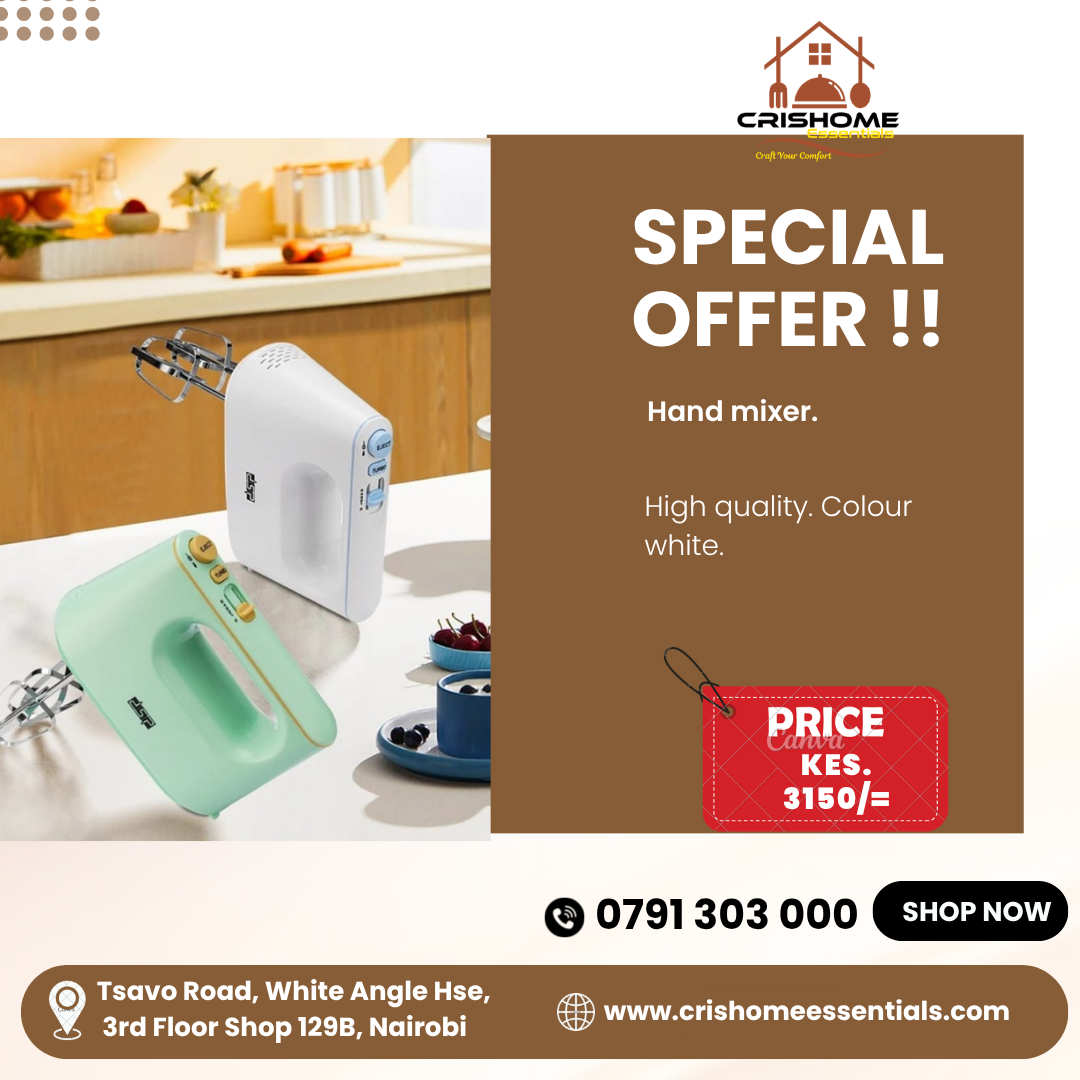Hand mixer